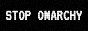 Stop Omarchy 88x31 button 3
